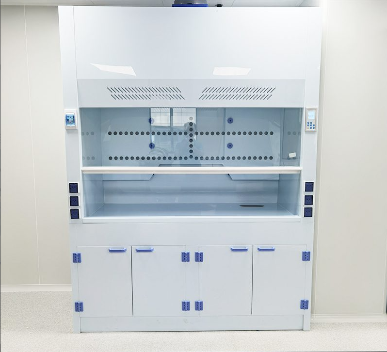 Polypropylene laboratory fume hood XC-23 with PP cabinet for corrosive fume exhaust
