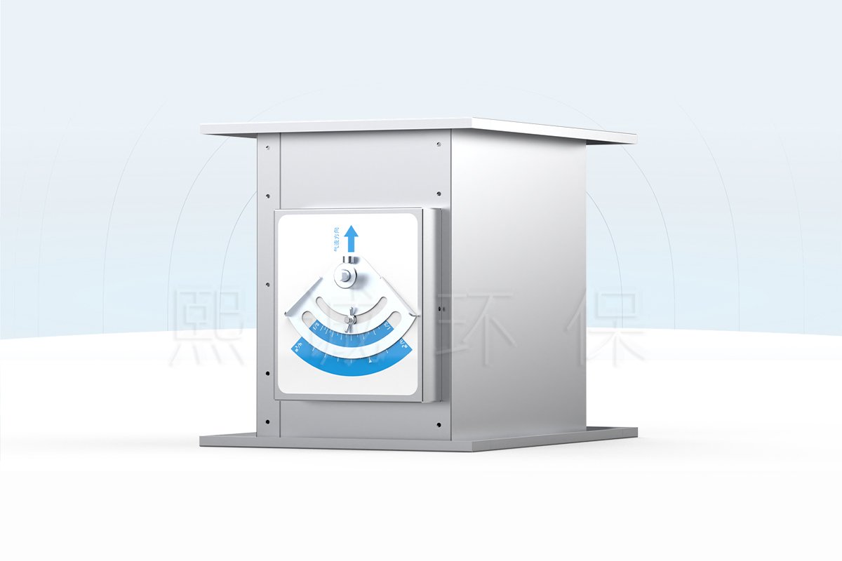 Rectangular constant airflow regulator for supply or exhaust duct