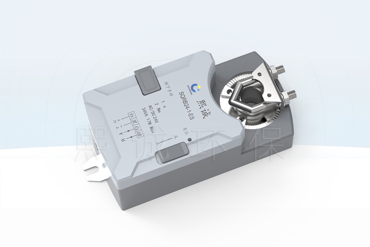 Fast acting damper actuator with direct-coupled shaft clamp