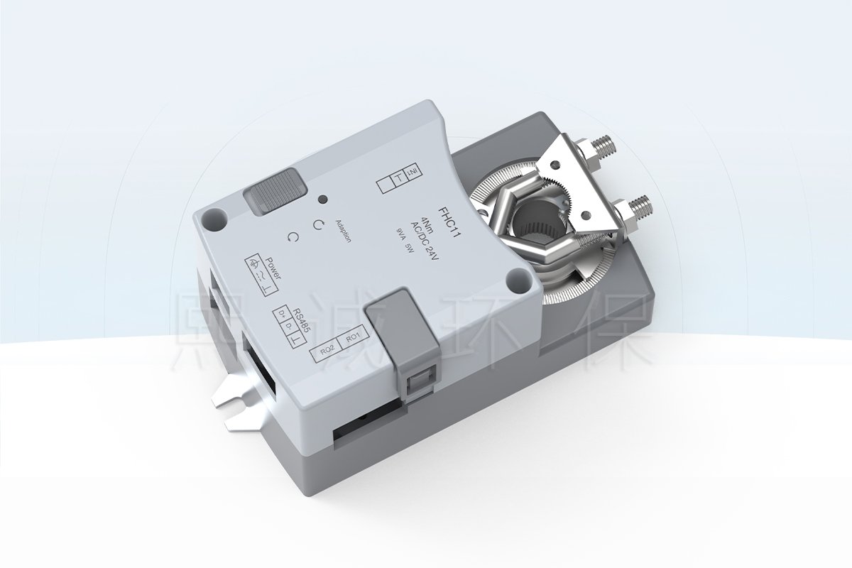 Fume hood face velocity controller with integrated VAV actuator