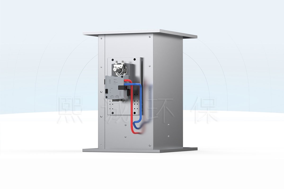 Galvanized steel rectangular VAV butterfly damper with airflow controller and actuator