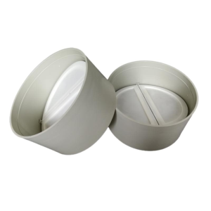 PP PVC backdraft damper for one-way airflow in laboratory exhaust ducts