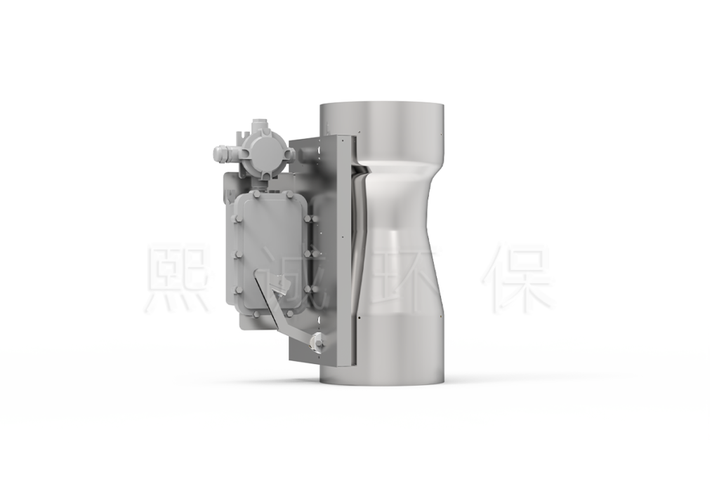 Venturi air valve with explosion-proof actuator