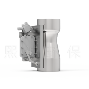 Venturi air valve with explosion-proof actuator