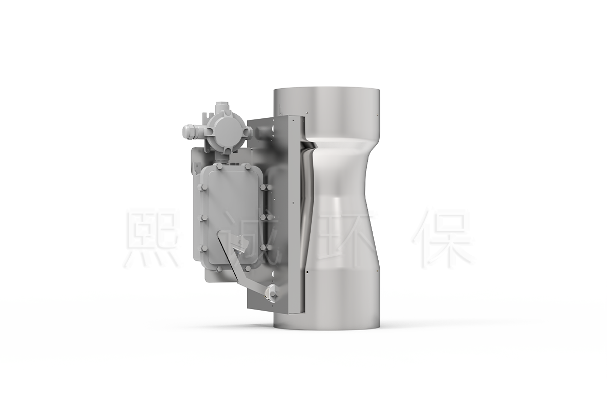 Venturi air valve with explosion-proof actuator