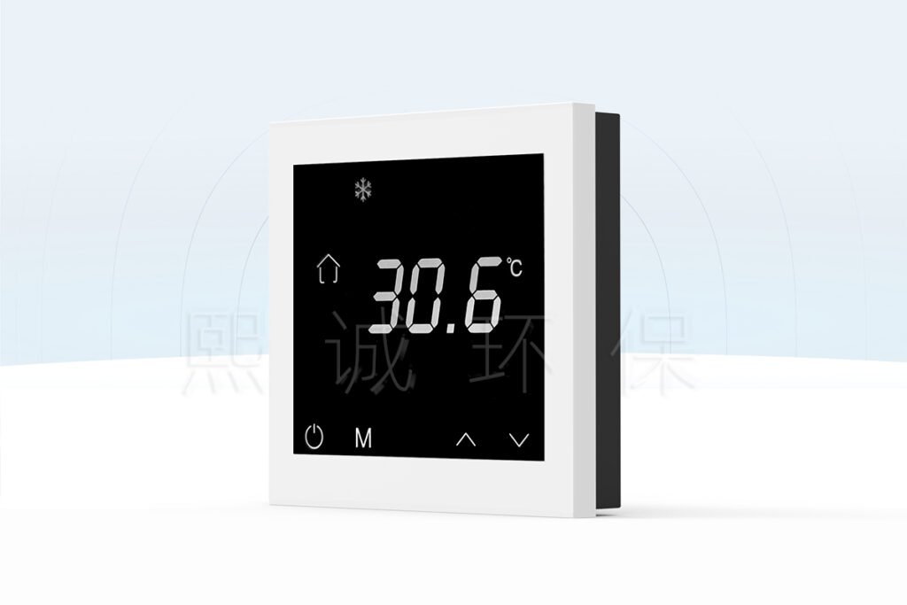 XICHENG THM-S2 room temperature control panel with current zone temperature display