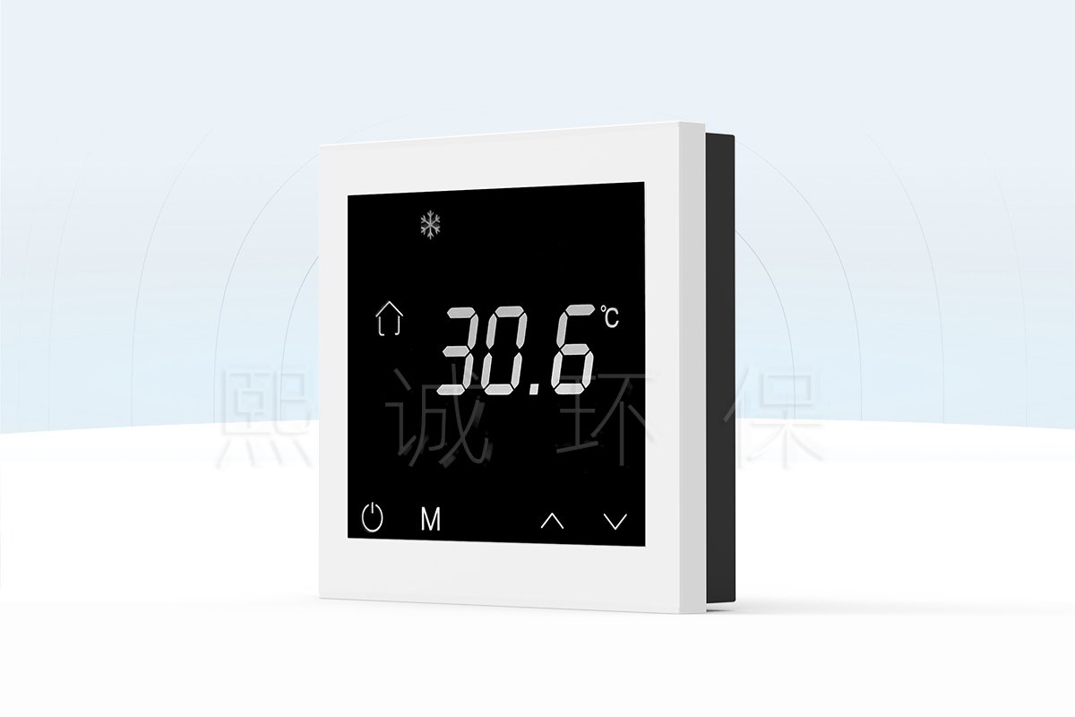 XICHENG THM-S2 room temperature control panel with current zone temperature display