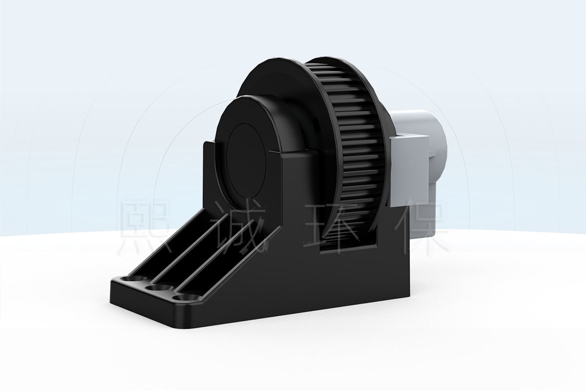 XICHENG rotary position sensor with 5M40 timing pulley for fume hood sash feedback