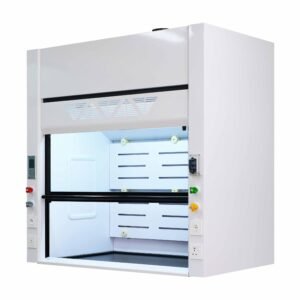 Benchtop fume hood for ducted laboratory ventilation