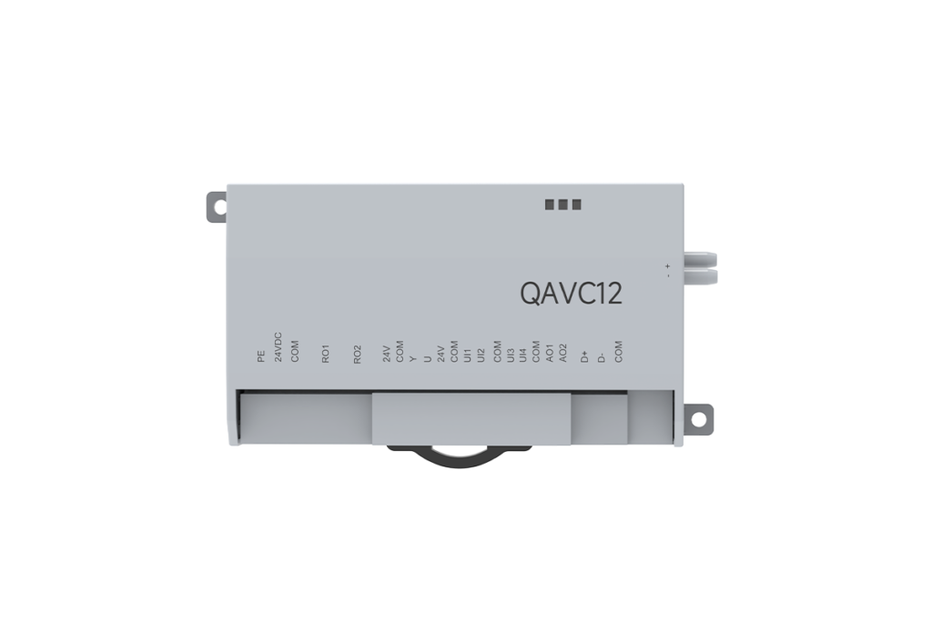 Duct airflow and pressure controller for external damper actuator control