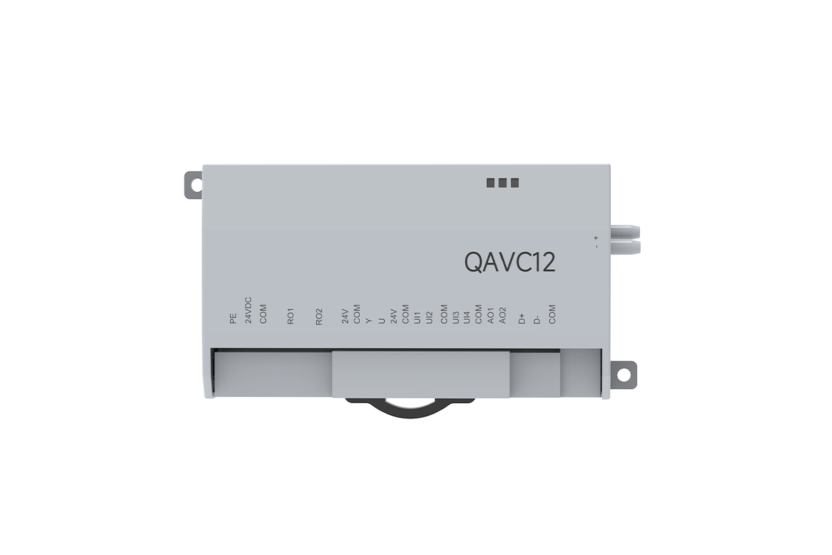 Duct airflow and pressure controller for external damper actuator control