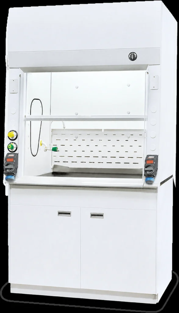Explosion-proof fume hood for project-defined flammable vapor applications