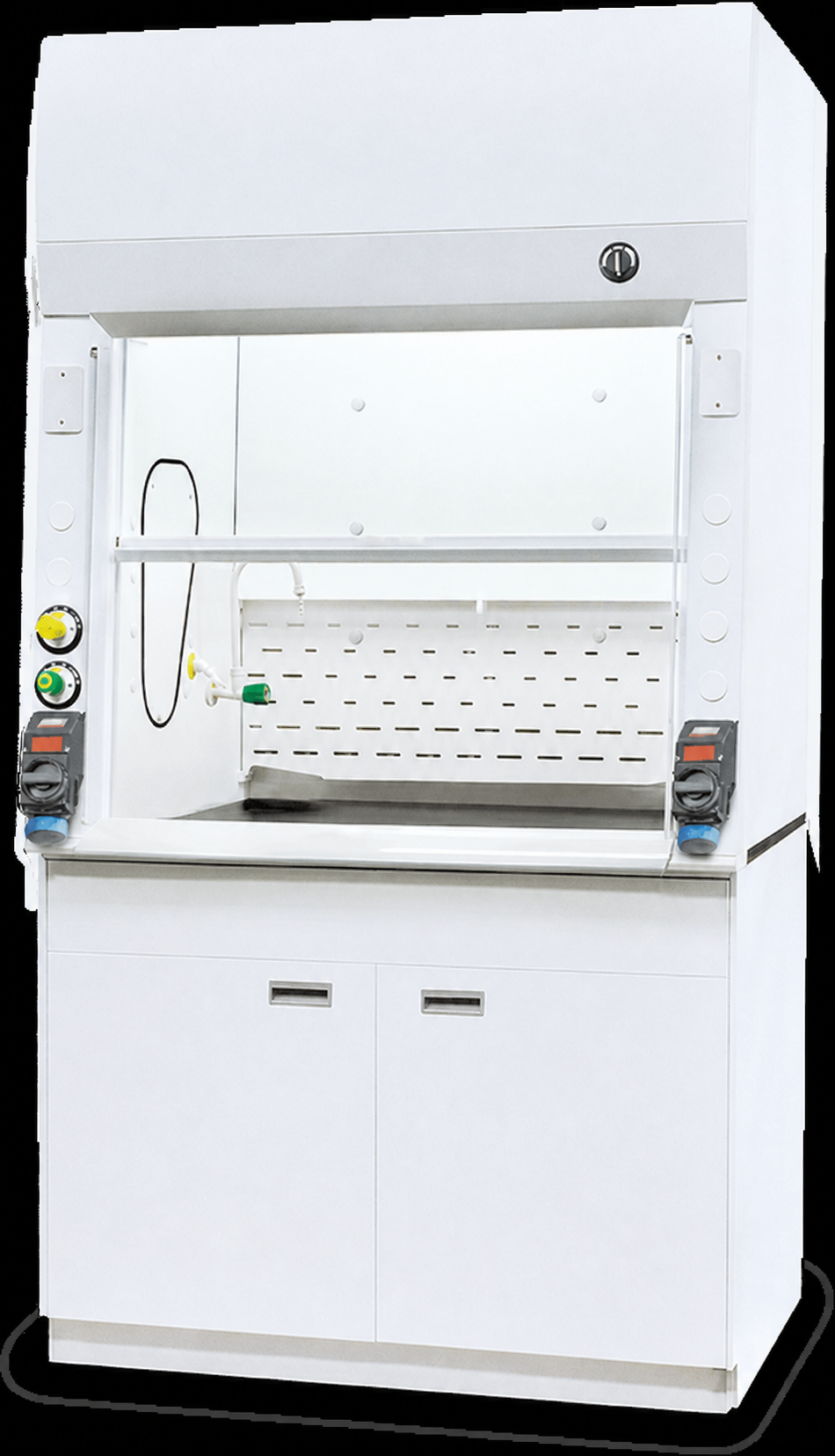 Explosion-proof fume hood for project-defined flammable vapor applications