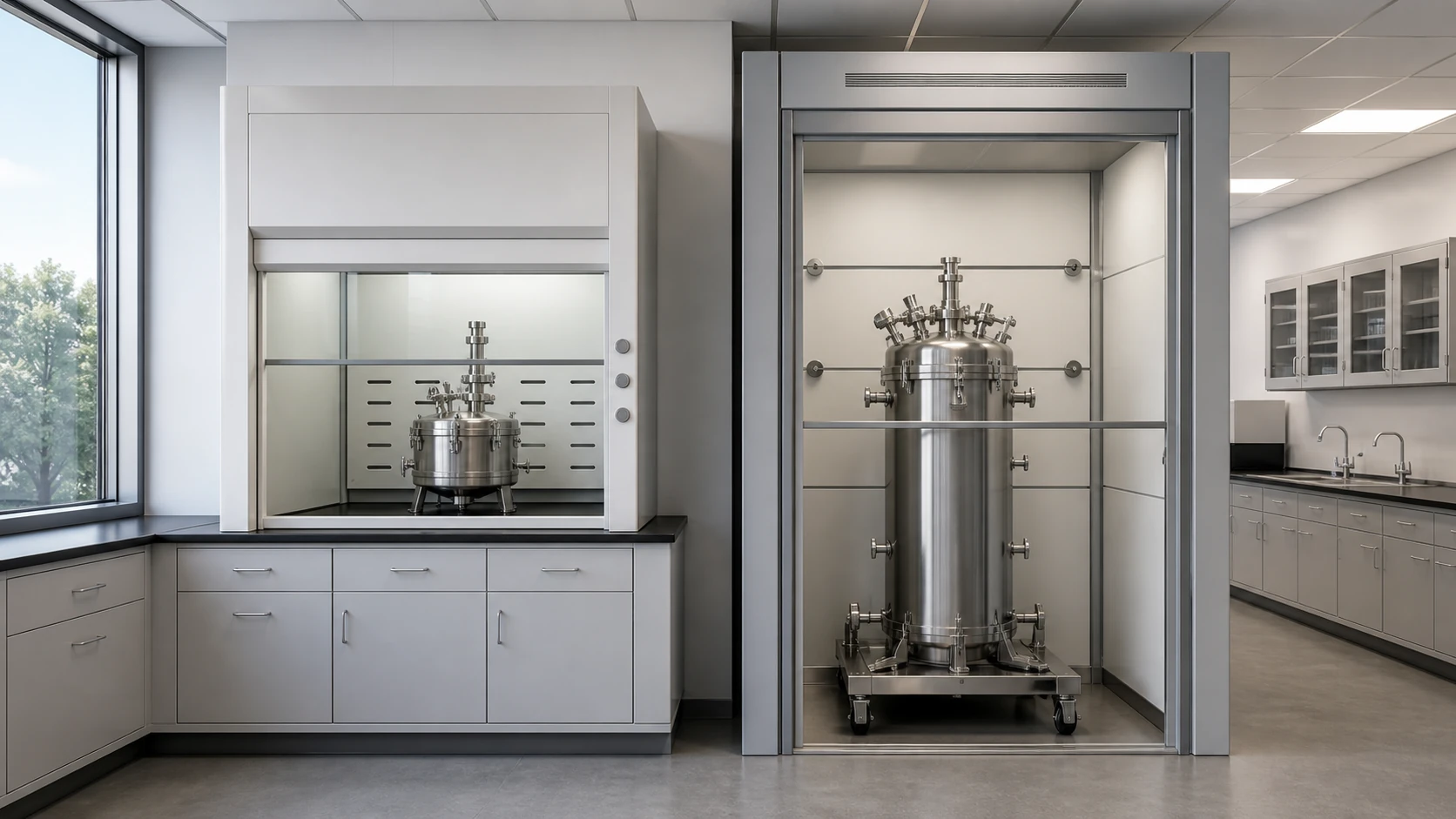 Benchtop vs Floor-Mounted Fume Hoods: Which Fits Your Equipment?