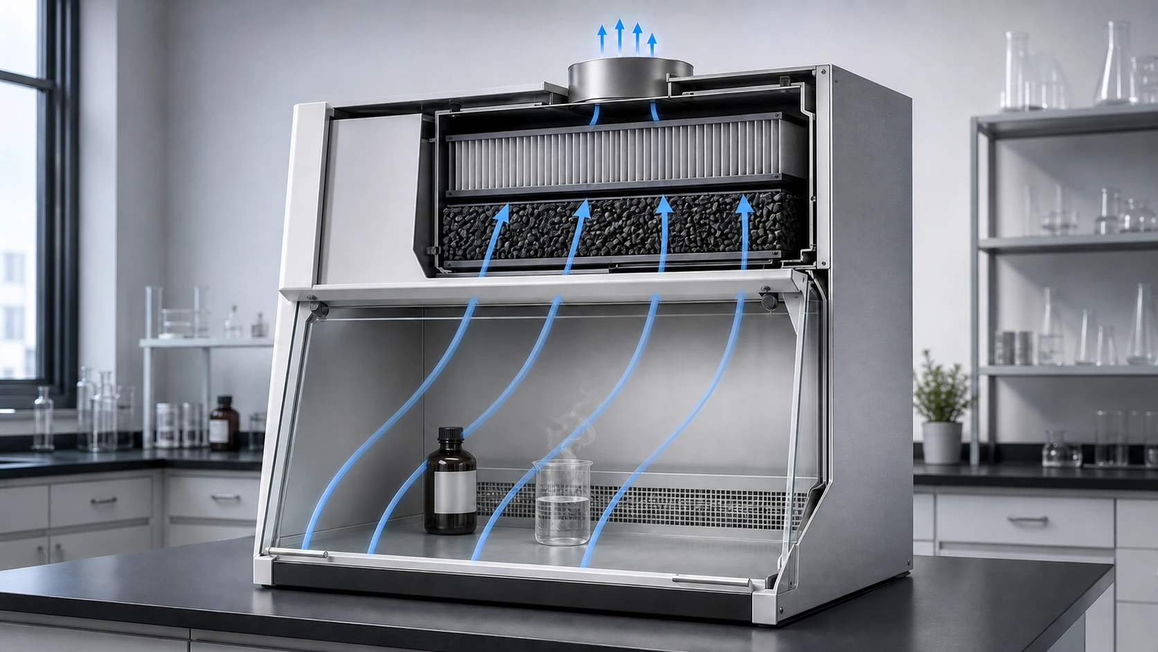 Ductless Fume Hood Filter Selection: Carbon, HEPA and Chemical Compatibility
