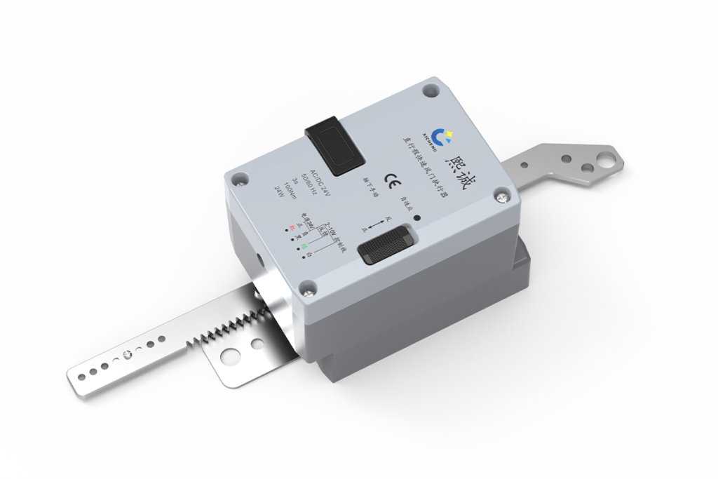 Linear damper actuator with 100 N force and adjustable 100 mm stroke