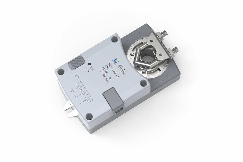 Spring-return damper actuator with 4 Nm torque and three-second travel