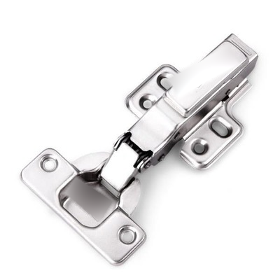 Stainless steel self-closing hinge option for laboratory bench cabinets