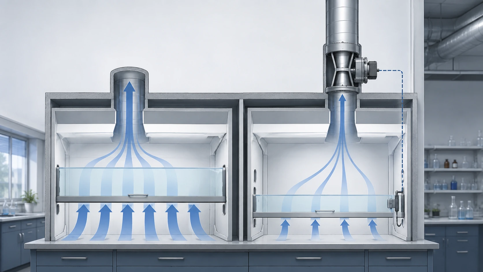 CAV vs VAV Fume Hoods: Airflow Control, Energy Use and Selection